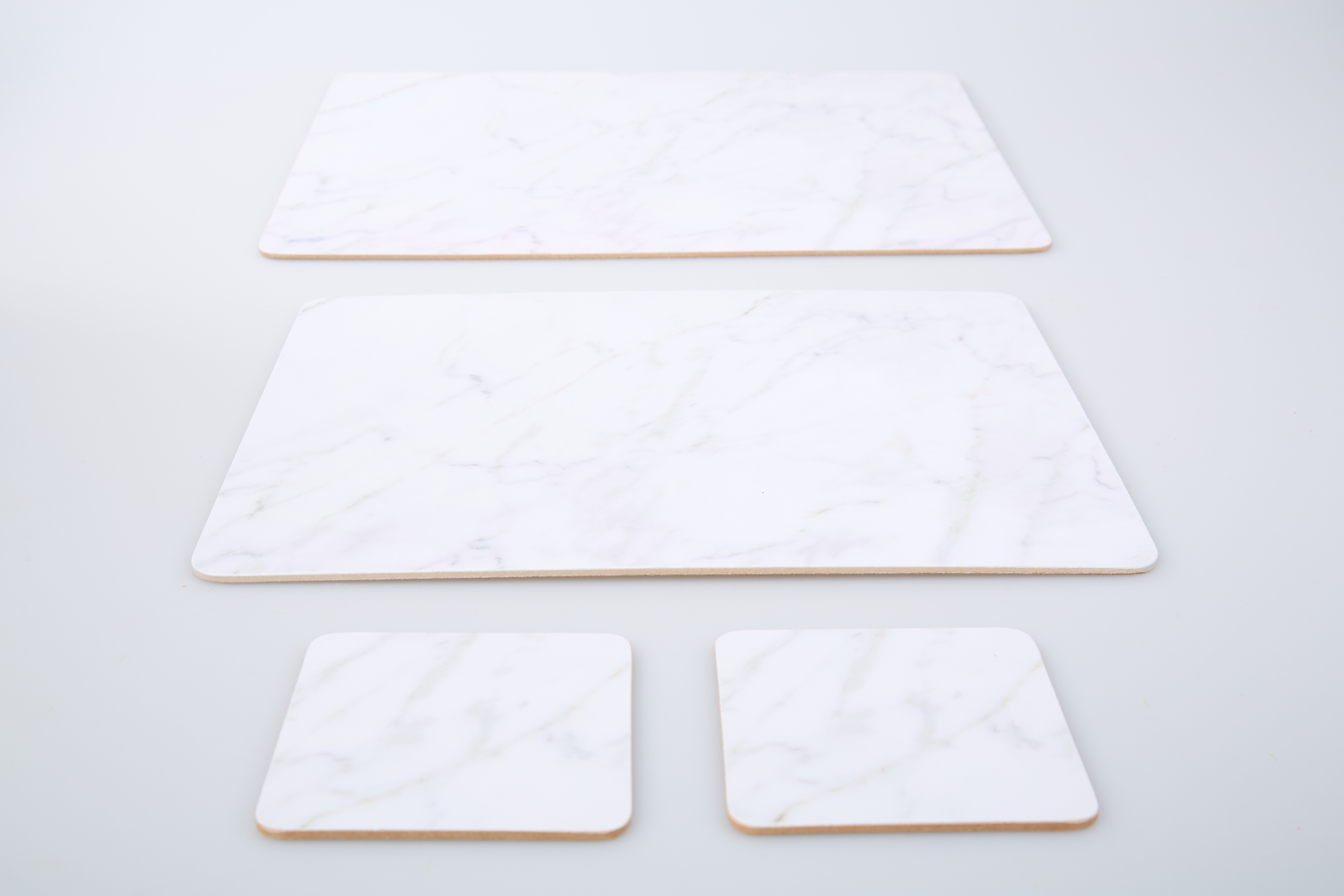 Placemat and coaster set Pack of 2 - Marble Design