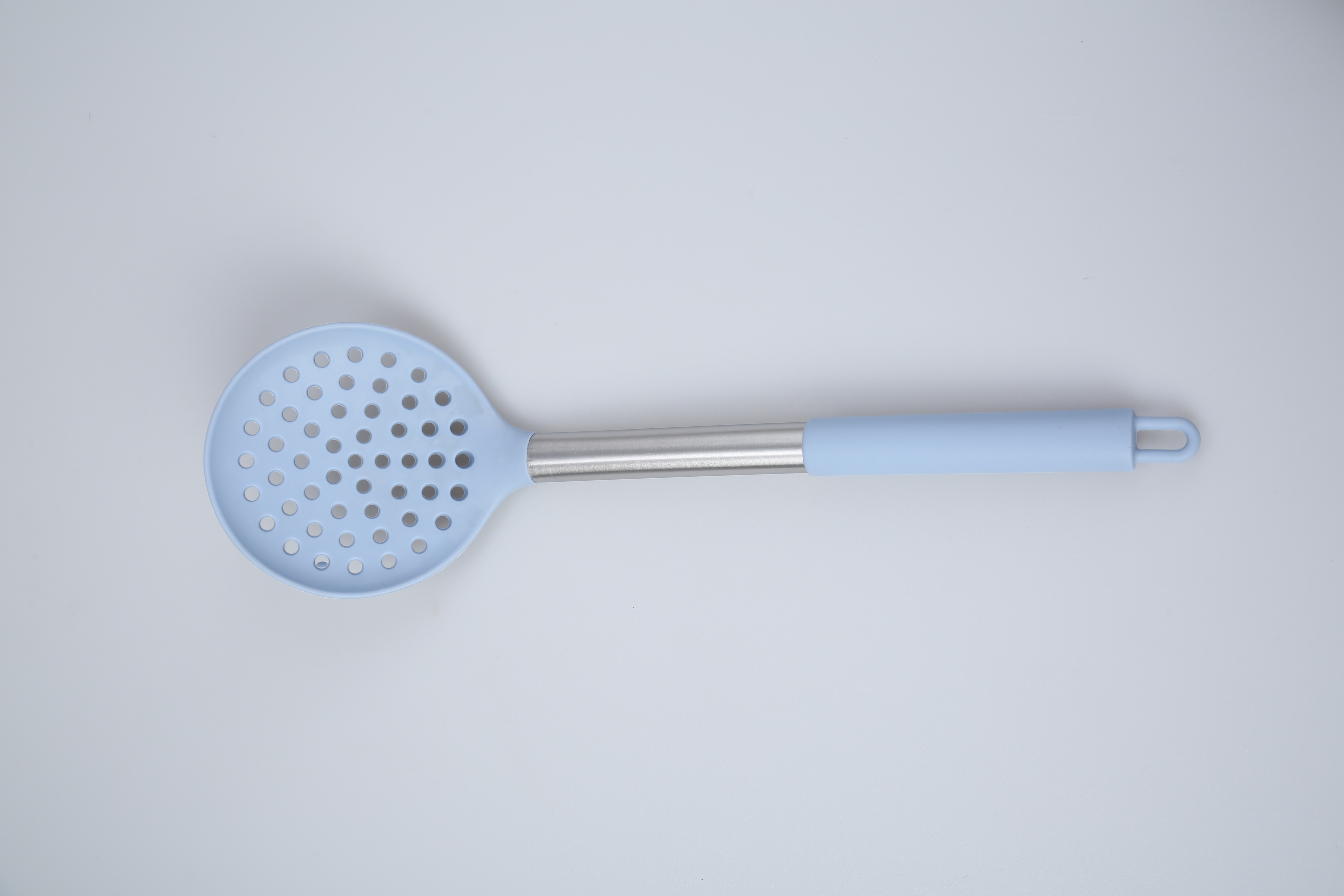 Slotted Spoon-blue