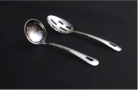 Set Of Ladle + Slotted Spoon