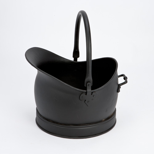 Large Inglenook Coal Bucket and Shovel Black