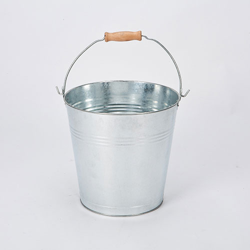 9L Galvanised Bucket