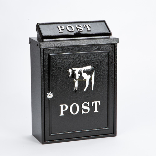 Cow Wall Mounted Post Box