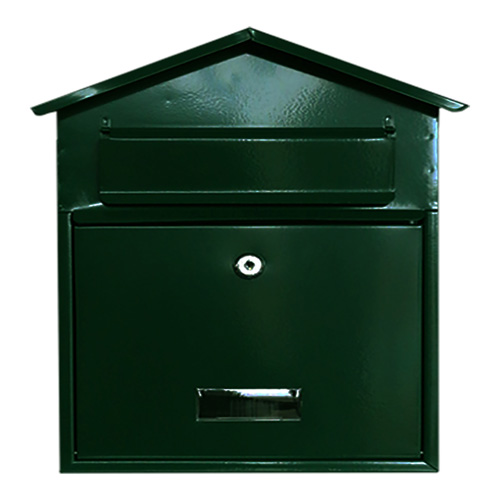 Green Chester Wall Mounted Post Box 