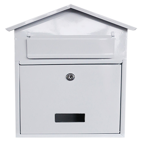 White Chester Wall Mounted Post Box